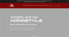 Desktop Screenshot of konasnorkelandsail.com